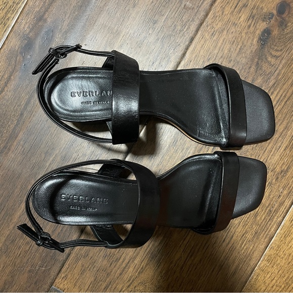 Everlane The Double Strap Block Heel Sandals - Picture 5 of 12